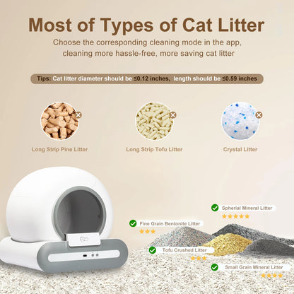 Self-Cleaning Automatic Cat Litter Box