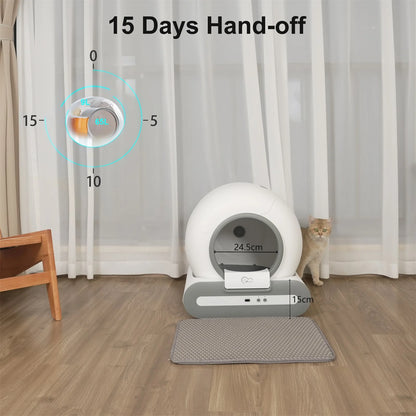 Self-Cleaning Automatic Cat Litter Box