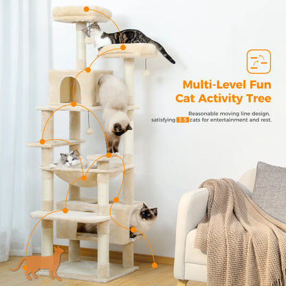 Large Cat Tree Hammock